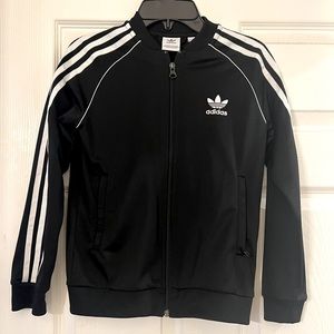 Like new kids Adidas track jacket size youth small. Excellent condition